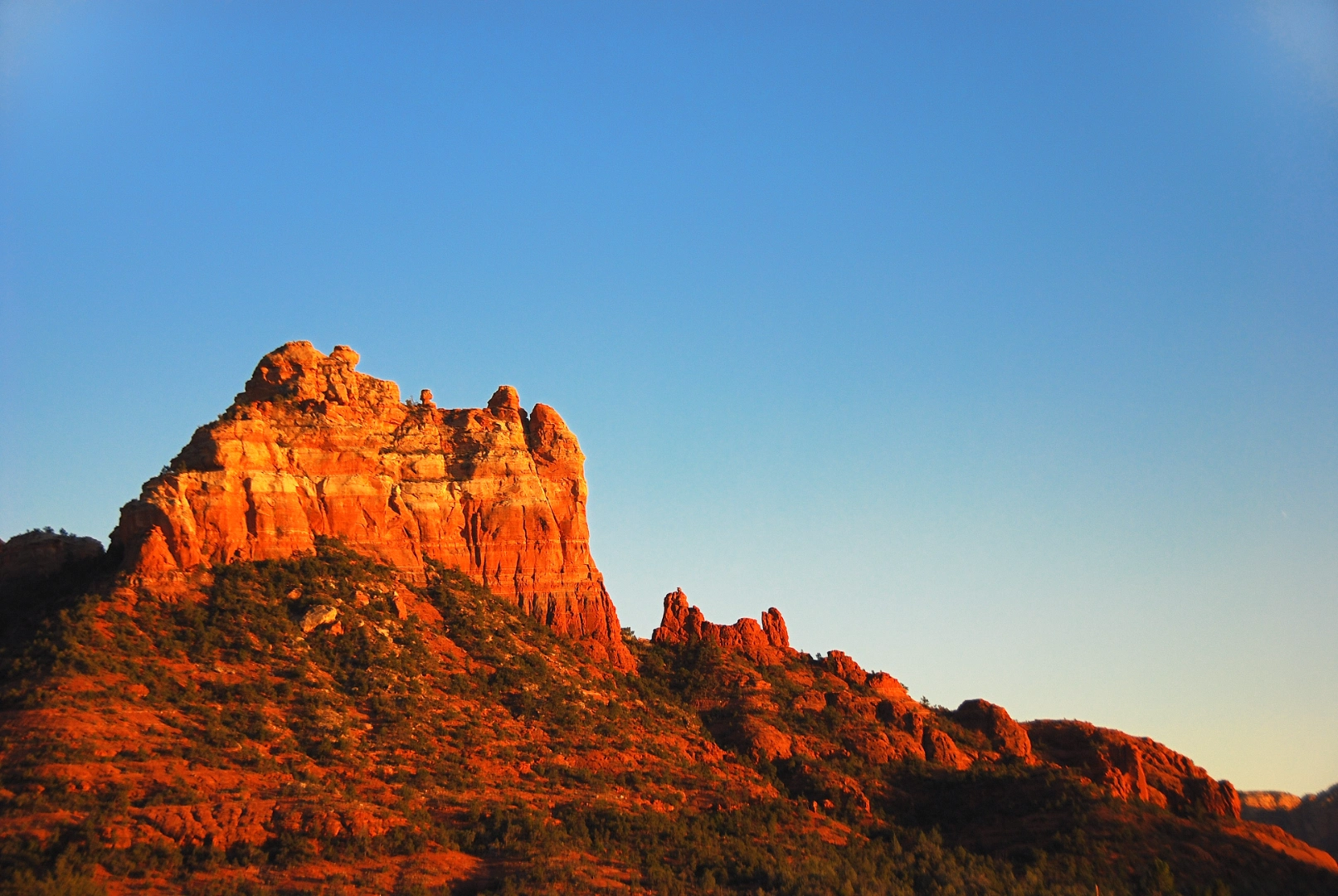 Early morning start on a Sedona trail