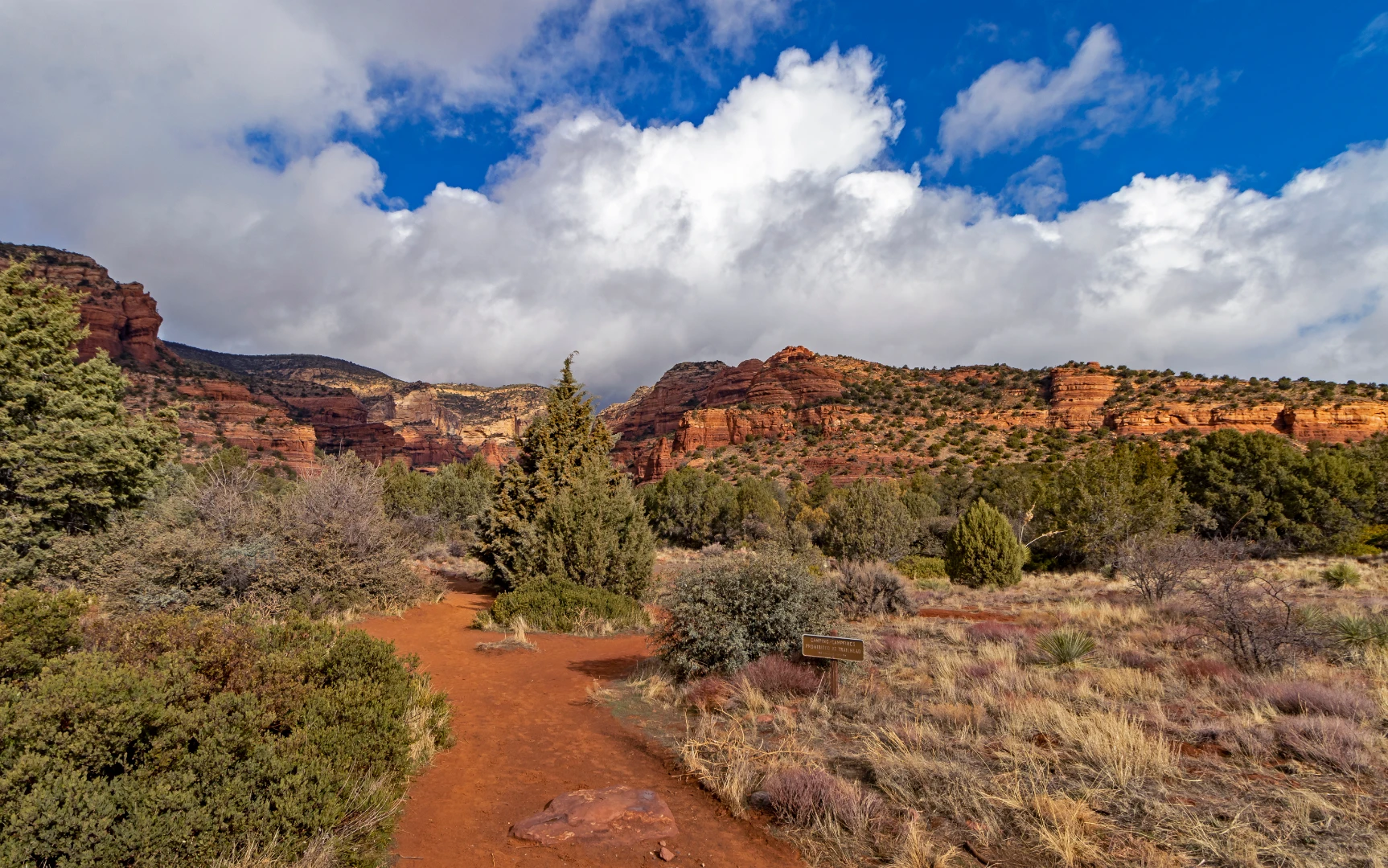 Fay Canyon trail views near Sedona