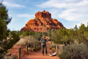 Sedona Has a Fiddler Who Plays Everything From Hendrix to Taylor Swift
